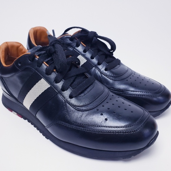 bally lace up sneakers